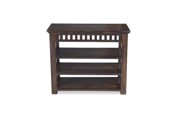 Solid sheesham wood shoe rack