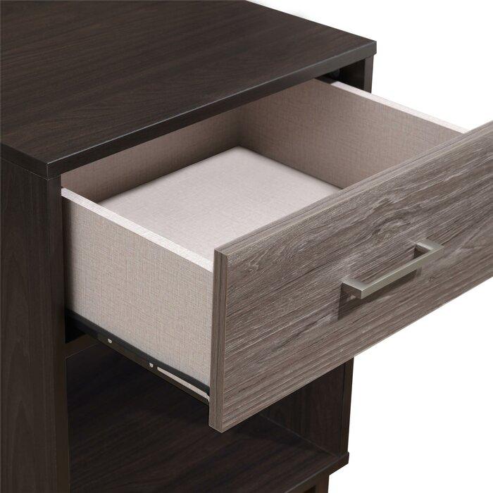 Night Stand End Beside Table Black for living and home