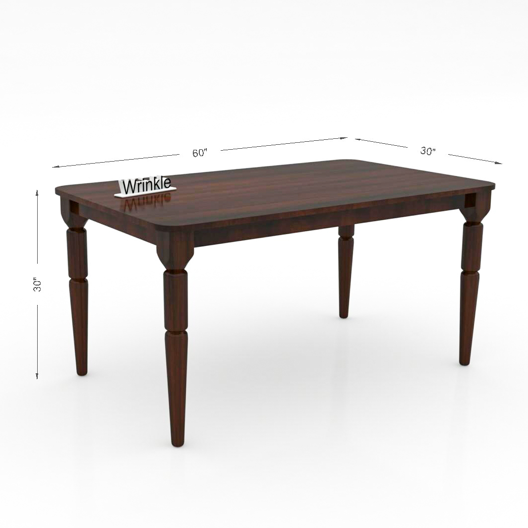 Furnishiaa Solid Sheesham Wood Dining Table 6 Seater | Six Seater Dinning Table Honey + Green (Copy)