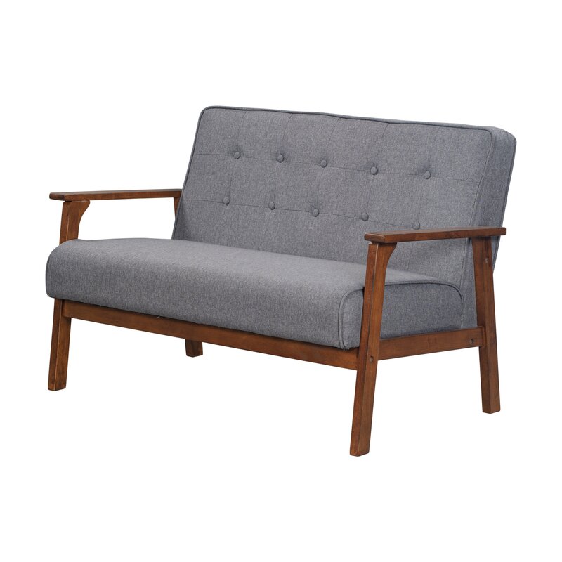 Fine Solid Wood Living Room Sofa