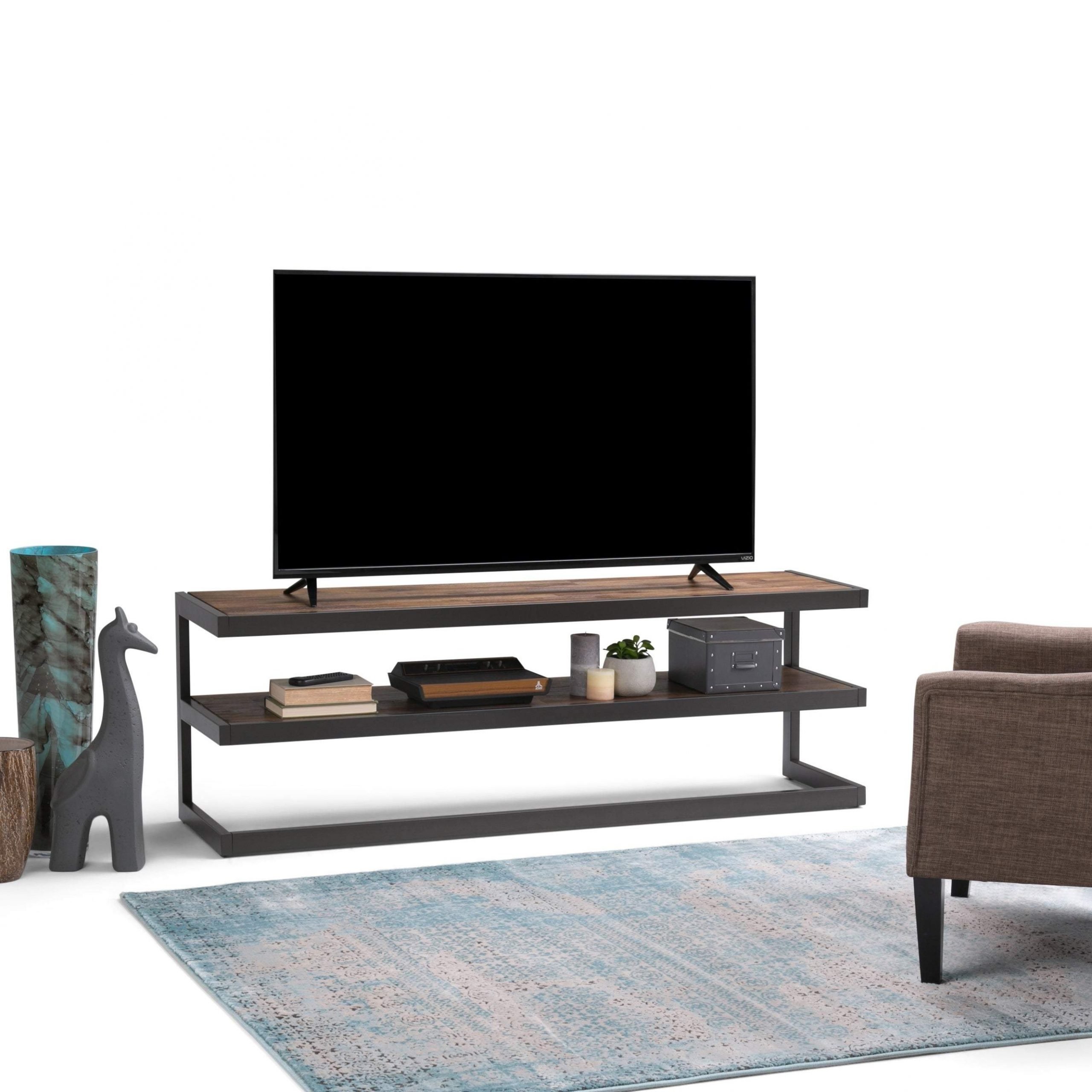 Industrial Showcase for TV Unit Cabinet