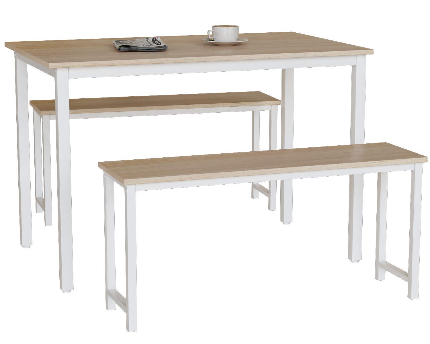 Arab True New 1 Dining Table and Bench for Home Restaurant